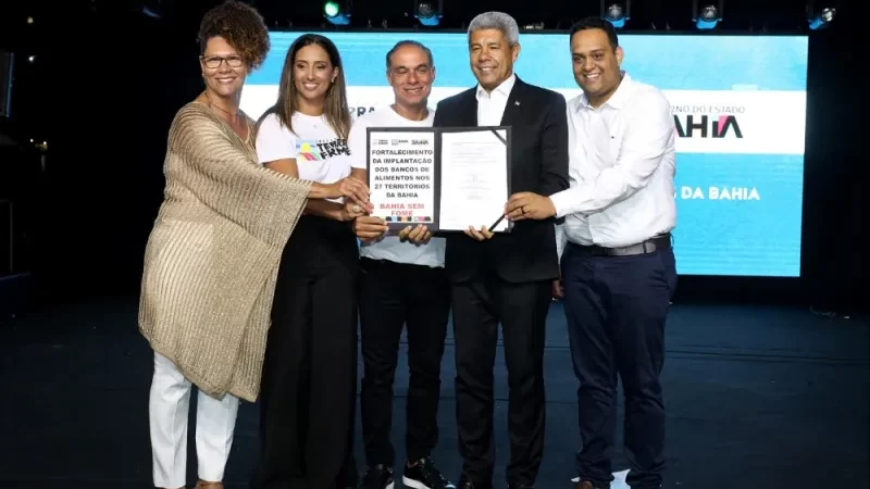 Combate à fome na Bahia ganha reforço com a implantação de bancos de alimentos