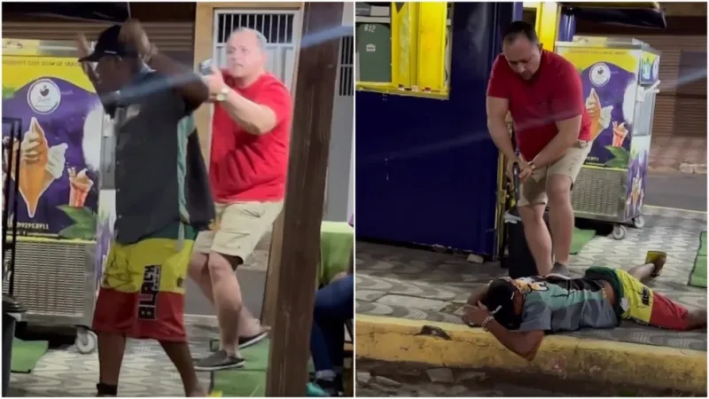 Policial reage a pegadinha de roubo de celular e rende influencer no Ceará