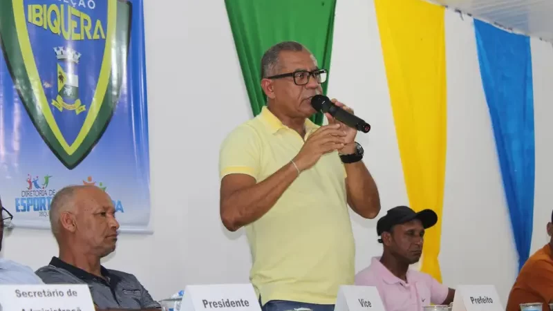 Ibiquera apresenta sua seleção com orgulho e entusiasmo para disputar copas regionais