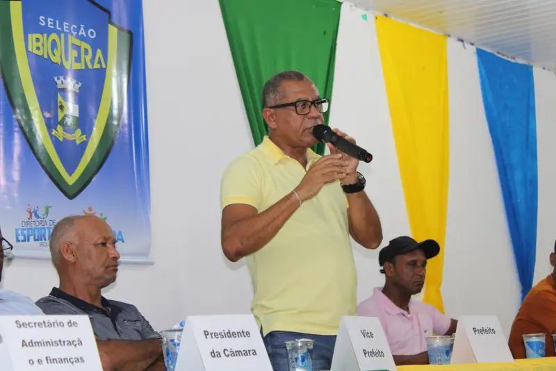 Ibiquera apresenta sua seleção com orgulho e entusiasmo para disputar copas regionais