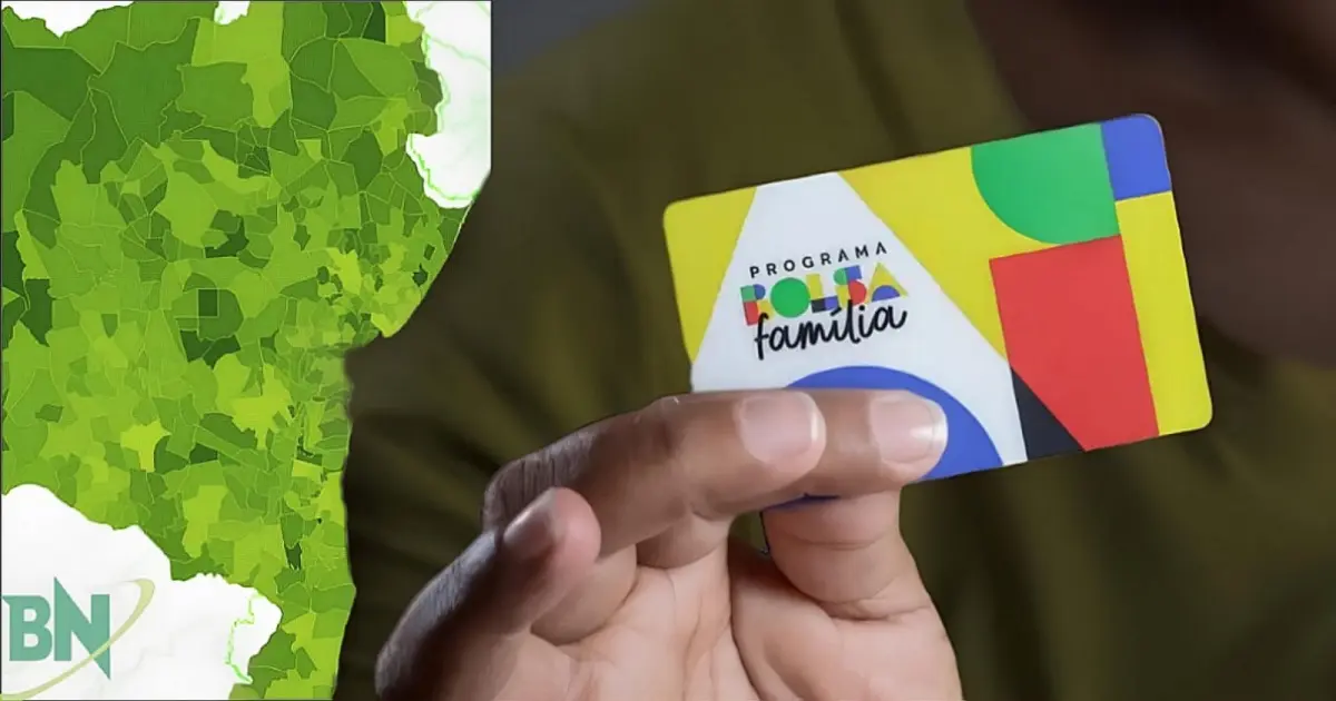 Somente nove dos 417 municípios da Bahia tem baixa dependência de beneficiários do bolsa família; confira o mapa exclusivo