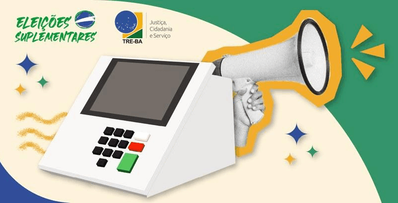 Prefeita e vice-prefeito eleitos em eleição suplementar de Ruy Barbosa serão diplomados nesta segunda-feira (28)