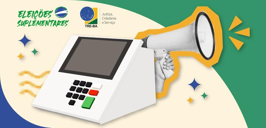 Prefeita e vice-prefeito eleitos em eleição suplementar de Ruy Barbosa serão diplomados nesta segunda-feira (28)