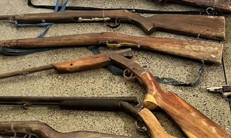 Operação da CIPPA de Lençóis desarticula oficina clandestina de armas na zona rural de Utinga
