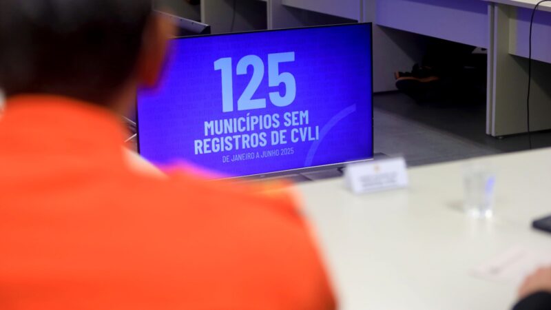 Cidades da Chapada aparecem em balanço da SSP sem registro de mortes violentas no primeiro semestre de 2025