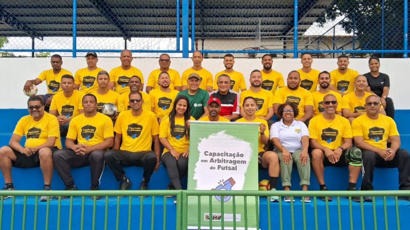 Final de semana foi de capacitação para a arbitragem regional