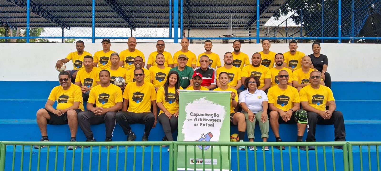 Final de semana foi de capacitação para a arbitragem regional
