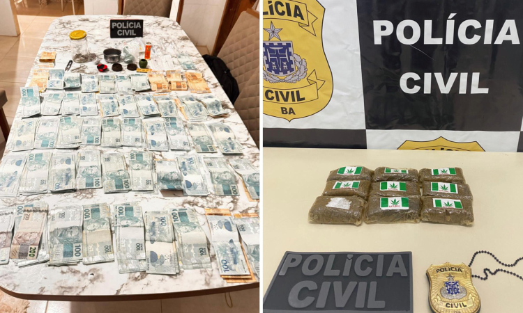 Operação Ice Blue prende cinco pessoas e apreende drogas, dinheiro e veículos no Sudoeste da Bahia