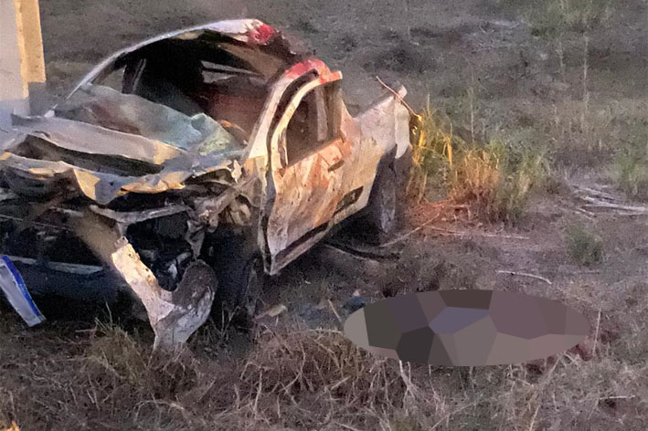 Animal solto na pista provoca acidente fatal em Baixa Grande