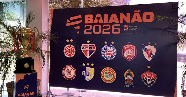 Tabela base do Baianão 2026 é definida; veja confrontos da primeira fase e data do Ba-Vi