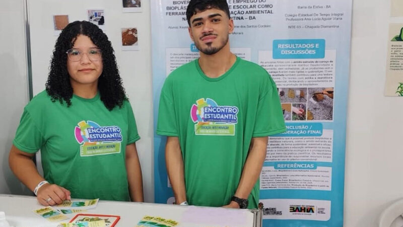 Estudantes da Chapada criam bioplásticos à base de abacate, milho e mandioca