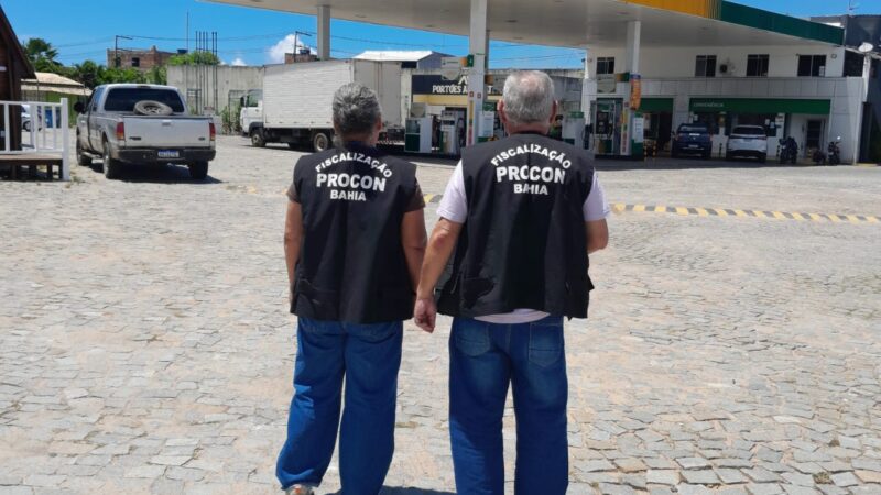Procon-BA intensifica fiscalização de combustíveis na Chapada Diamantina