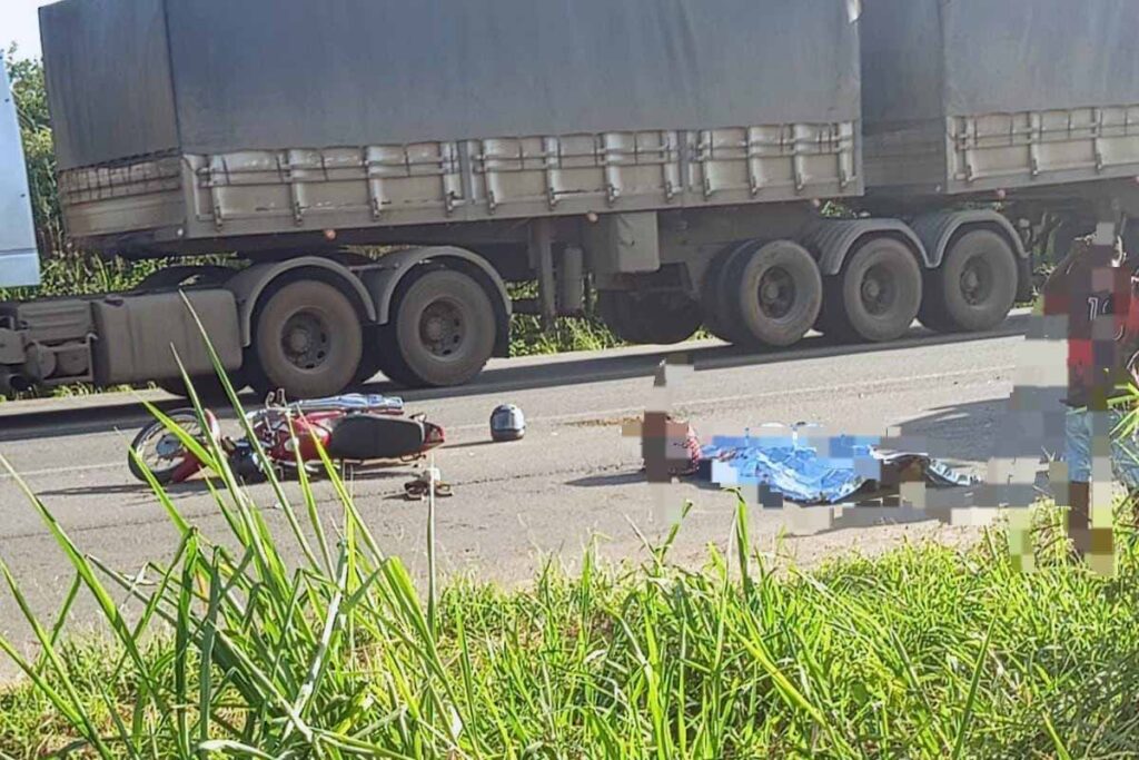 Tragédia em Itaberaba: Acidente na BR-242 deixa uma vítima fatal e outra ferida