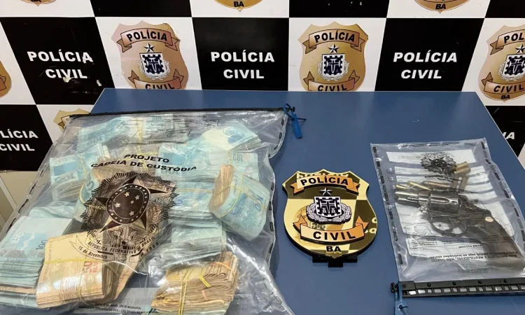 Operação Pecten cumpre mandados e apreende mais de R$ 150 mil em Vitória da Conquista