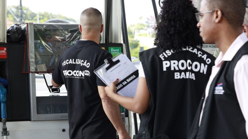 Procon-BA notifica 111 postos por irregularidades em combustíveis