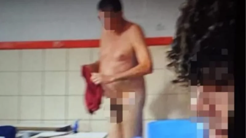 Professor fica pelado em sala de aula no interior do estado