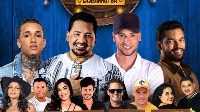 59ª Festa dos Vaqueiros de Lajedinho divulga programação oficial; confira as atrações dos três dias de festa