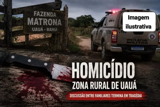 Homem é morto a facadas pelo próprio tio na zona rural de Uauá