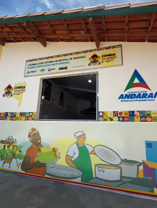 Andaraí ganha Cozinha Comunitária e passa a servir 200 refeições por dia a pessoas em vulnerabilidade